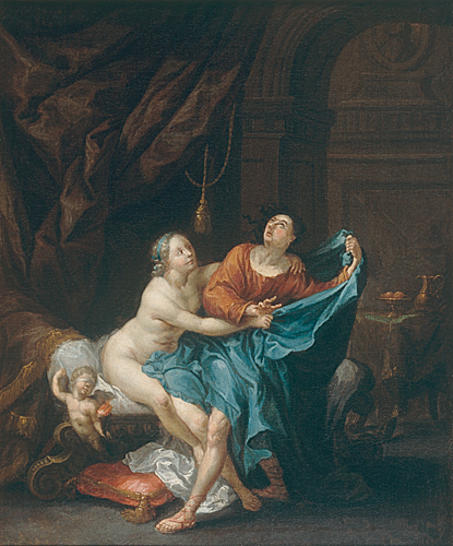 Januarius Zick - Aphrodite and Anchises