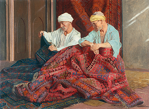FELIKS M. WYGRZYWALSKI - Arabian knotting carpets