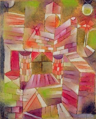 Paul Klee - Architecture with window