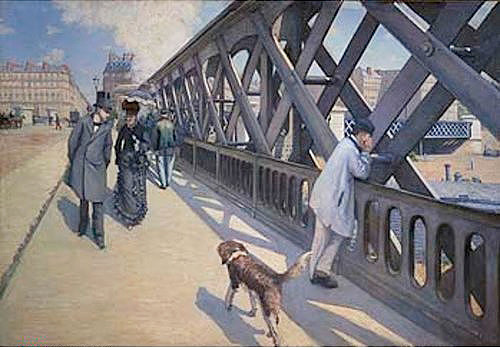 Gustav Caillebotte - At Europe bridge
