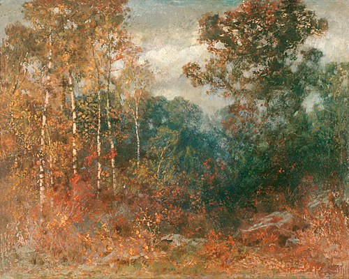 Hermann Rüdisühli - autumn landscape