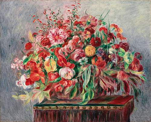 Pierre-Auguste Renoir - Basket of Flowers