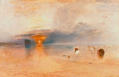 Joseph Mallord William Turner - Beach at Calais, 1830