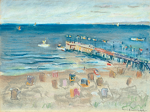 Paul Paeschke - Beach scene