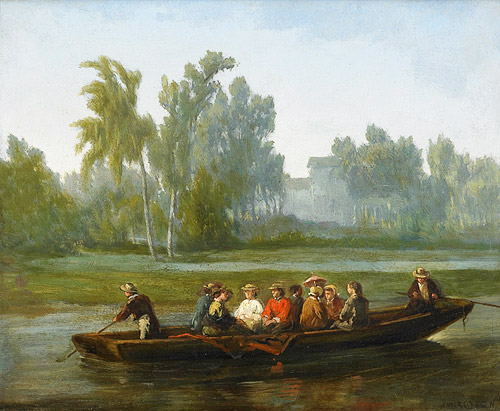 Jan Michiel Ruyten - Boat trip in summer