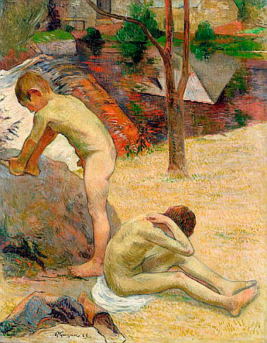 Paul Gauguin - Breton Boys Bathing