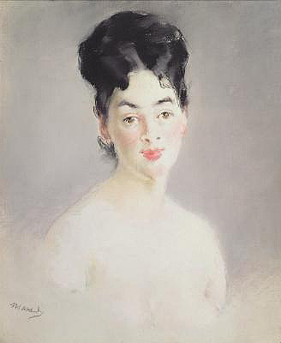 Edouard Manet - Bust of a Young Female Nude