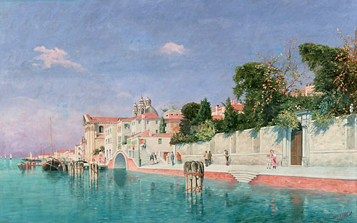 Friedrich K. Hurt - Chiesa of Gesuiti in Venice