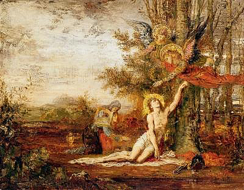 Gustave Moreau - Christ with Angels