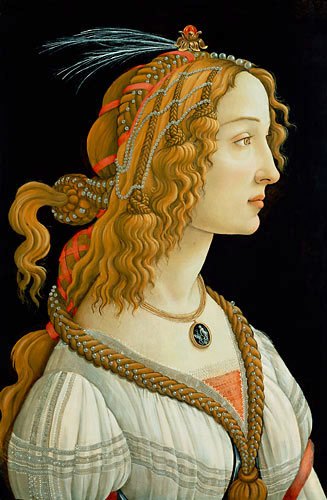Sandro Botticelli - Female ideal image