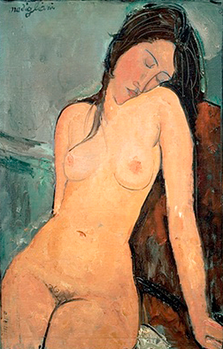Amadeo Modigliani - Female Nude