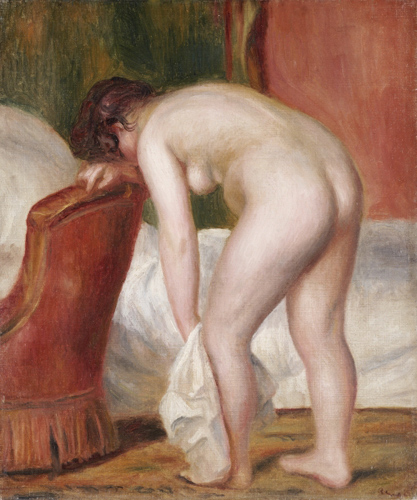 Pierre-Auguste Renoir - Female Nude Drying Herself