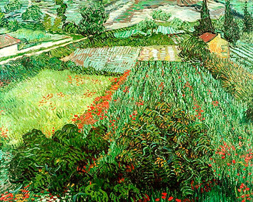 Vincent van Gogh - Field with Poppies