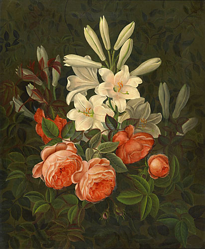 Johan Laurentz Jensen - Floral still life