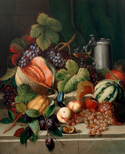 Josef Corregio - Fruit still life