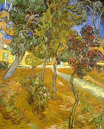 Vincent van Gogh - Garden of St. Paul's Hospital