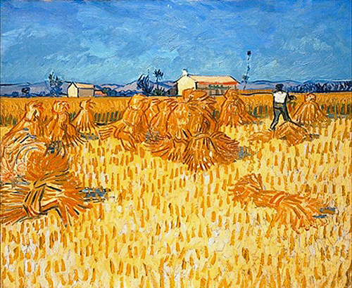 Vincent van Gogh - Harvest in Provence