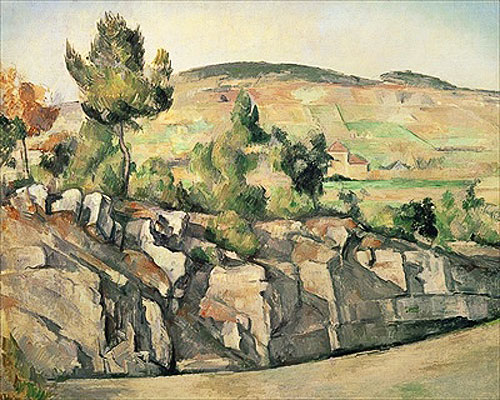 Paul Cézanne - Hillside in Provence