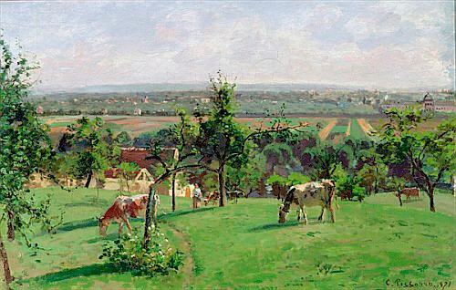 Camille Pissarro - Hillside of Vesinet