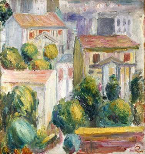 Pierre-Auguste Renoir - Houses in Cagnes
