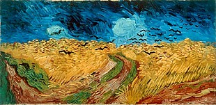 Vincent van Gogh - Cornfield and corvids