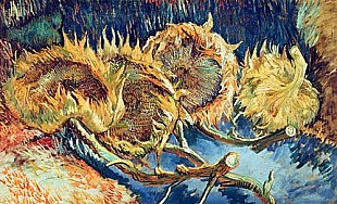 Vincent van Gogh - Four cutted sunflowers