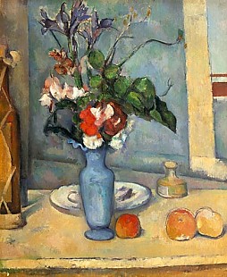Paul Cézanne - The blue vase