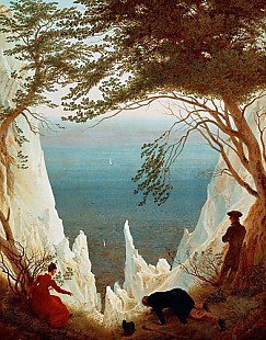 Caspar David Friedrich - Chalk cliffs of Rügen