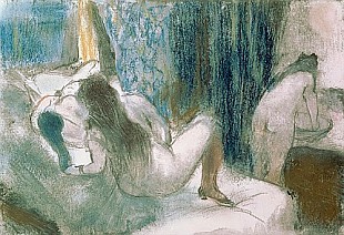 Edgar Degas - The Brothel