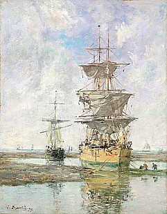 Eugéne Boudin - The Large Ship
