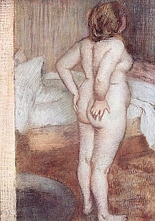 Edgar Degas - Standing Nude