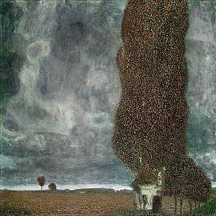 Gustav Klimt - The Big Poplar II