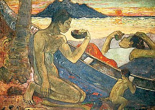 Paul Gauguin - Tahitian Family