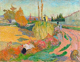 Paul Gauguin - Landscape at Arles