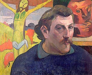 Paul Gauguin - Self Portrait with the Yellow Christ