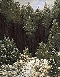 Caspar David Friedrich - Early Snow