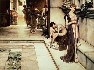 Sir Lawrence Alma-Tadema - An Apodyterium, 1886 