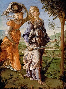 Sandro Botticelli - The return of Judith with the head of Holoferne