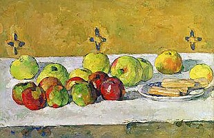 Paul Cézanne - Apples and Biscuits