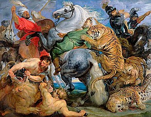 Peter Paul Rubens - The Tiger Hunt