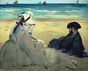 Edouard Manet - On the Beach