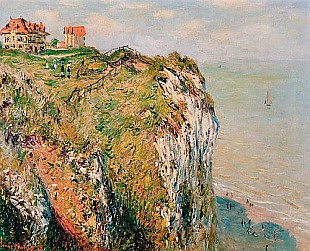 Claude Monet - Cliff at Dieppe