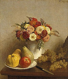 Thédore Fantin-Latour - Flowers and Fruit