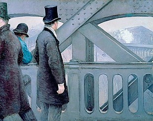 Gustav Caillebotte - Le Pont de l'Europe (The Europe-bridge)