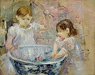 Berthe Morisot - Children at the Basin, 1886 
