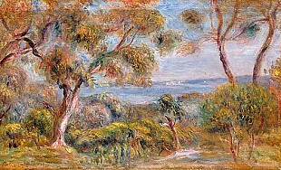 Pierre-Auguste Renoir - The Sea at Cagnes