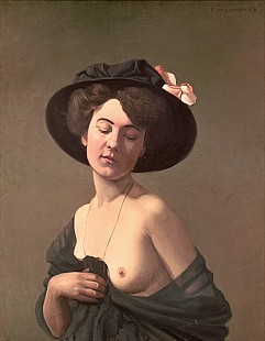 Felix Vallotton - Lady in a Hat