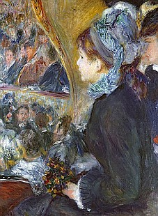 Pierre-Auguste Renoir - At the Theatre