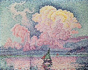 Paul Signac - Antibes, the Pink Cloud, 1916 