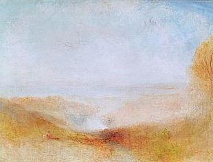 Joseph Mallord William Turner - Landscape with a River and a Bay in the Distance 